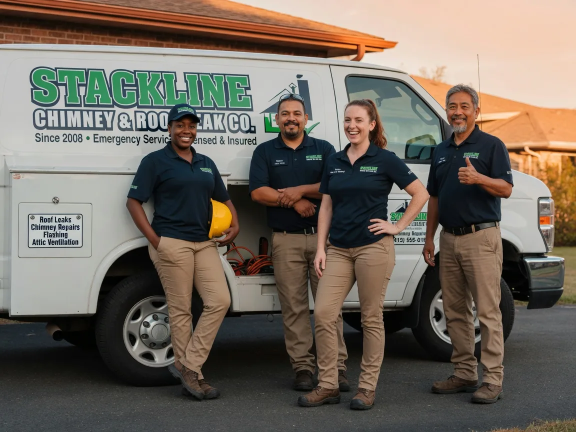 Chimney flashing repair company in Russellville, MO